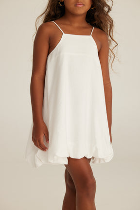 שמלת סאנה לבנה