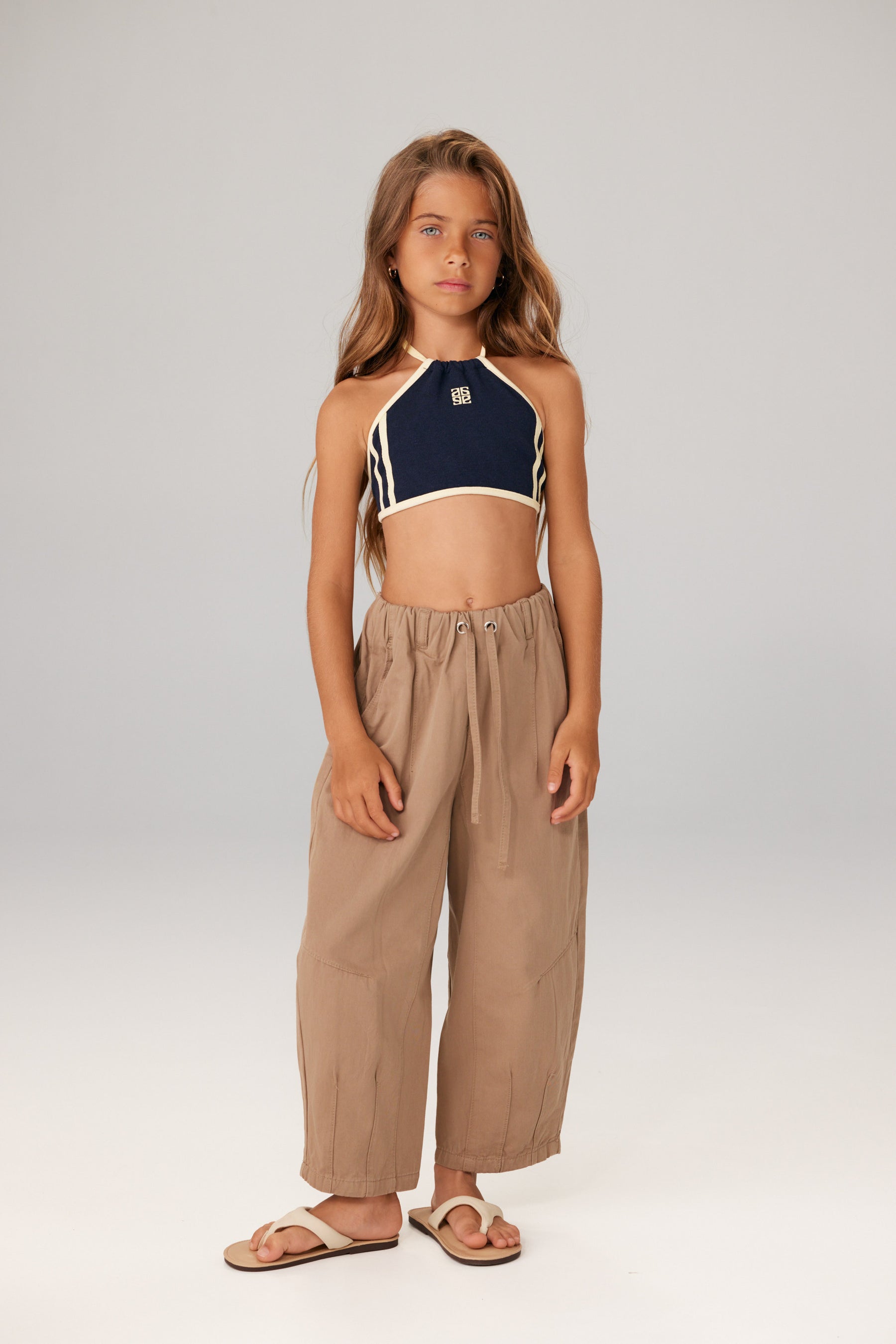 מכנסי אלכסיס מוקה