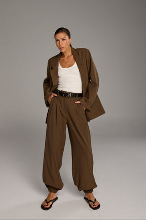 מכנסי אדלינה חומים