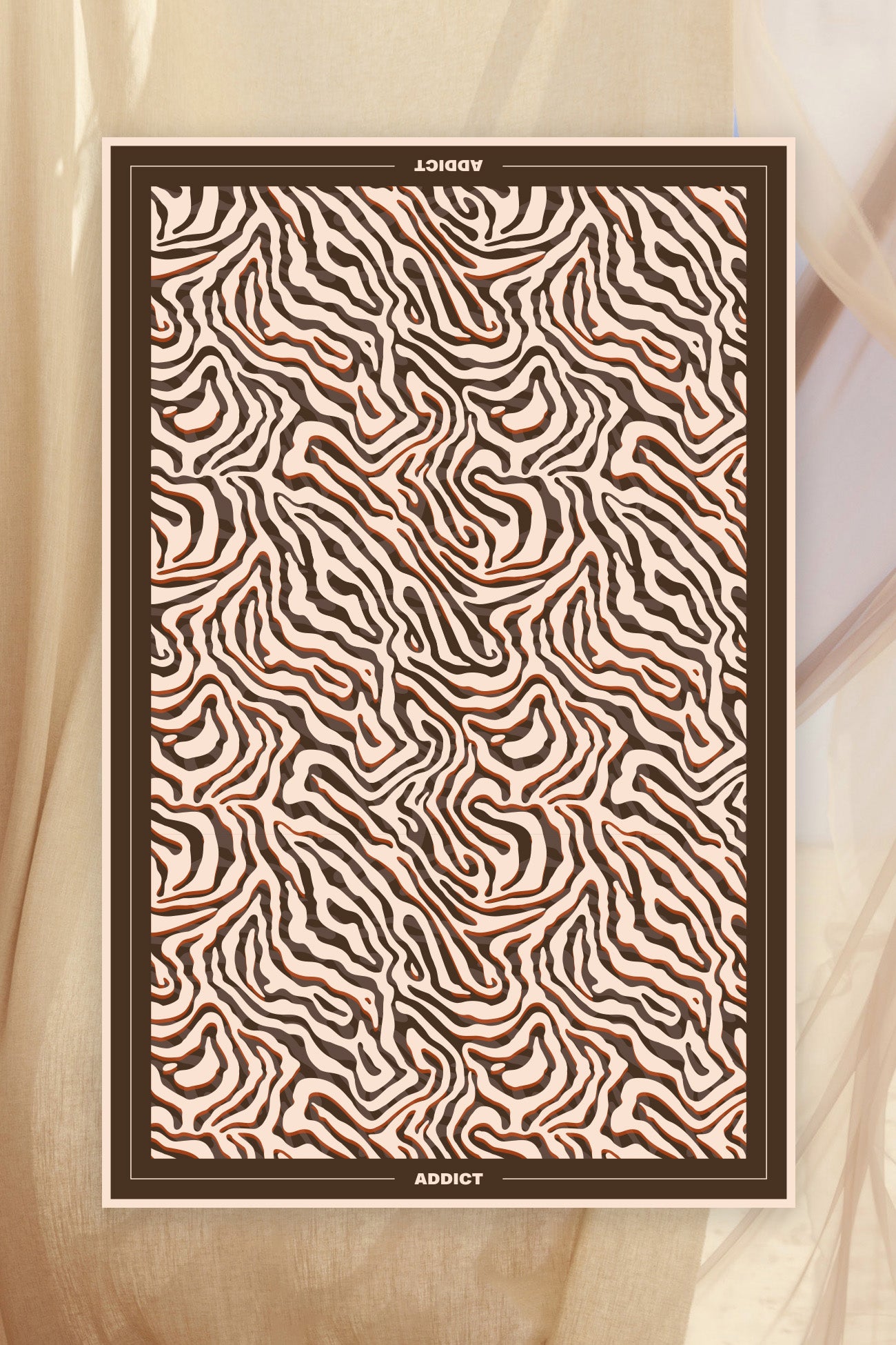 Athena Pareo Brown Zebra